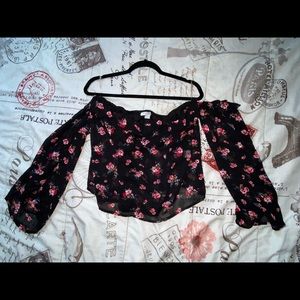 Off the shoulder shirt